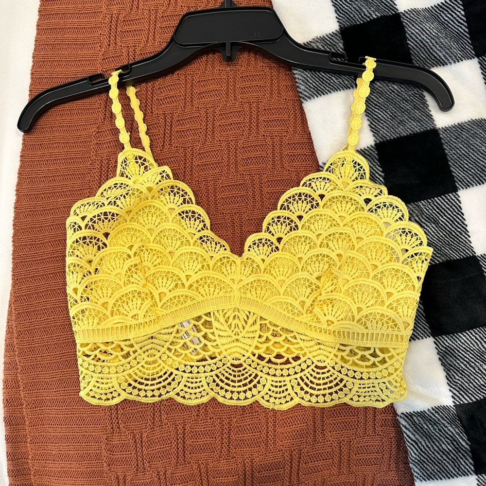 Free People sunrise to sunset bralette size small worn 1X.